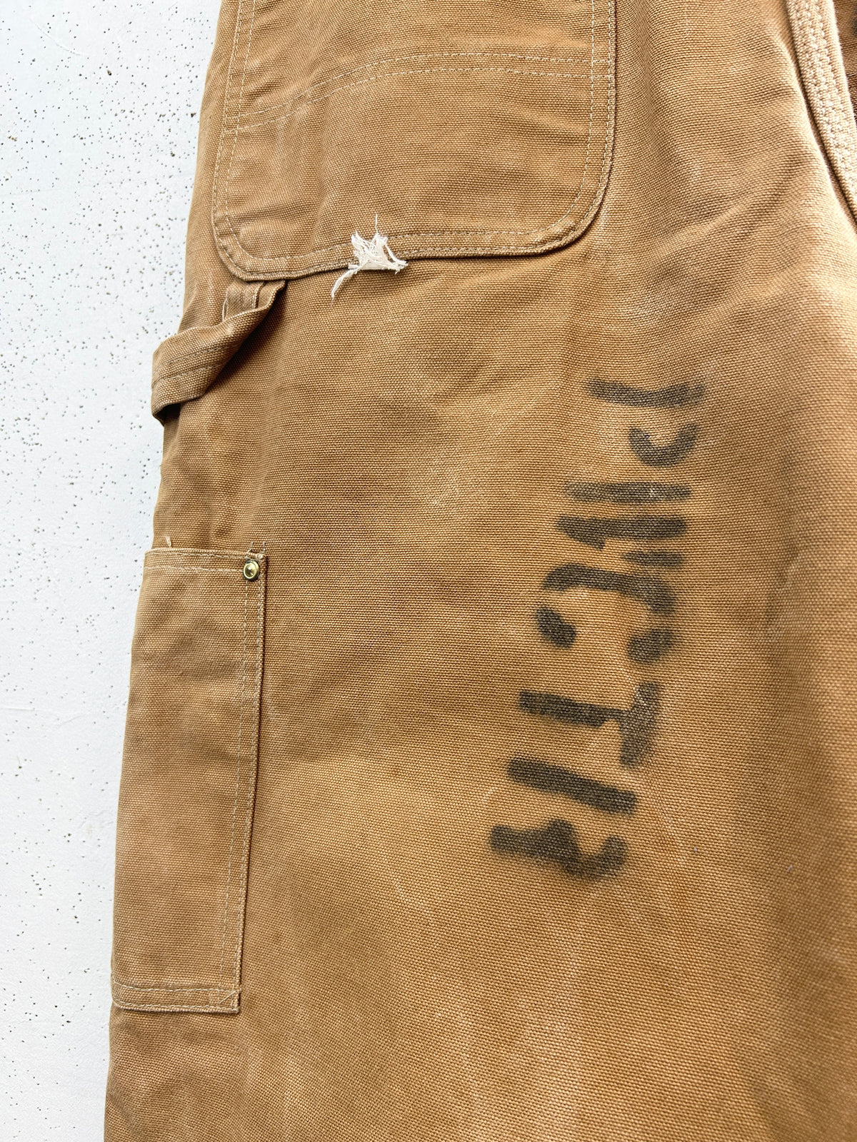 Vintage Over All 〜Carhartt〜 MADE IN USA [J34092]