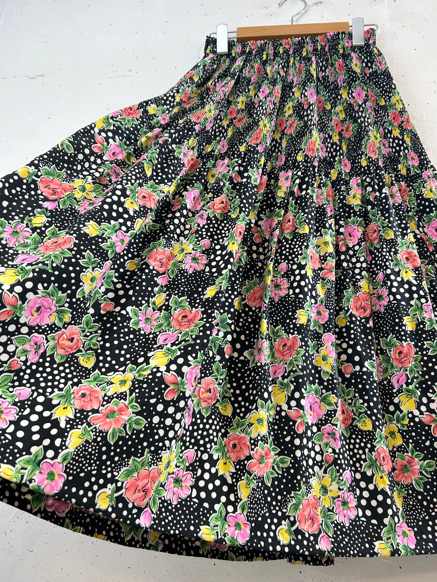 Vintage  Flower Skirt [H30885]
