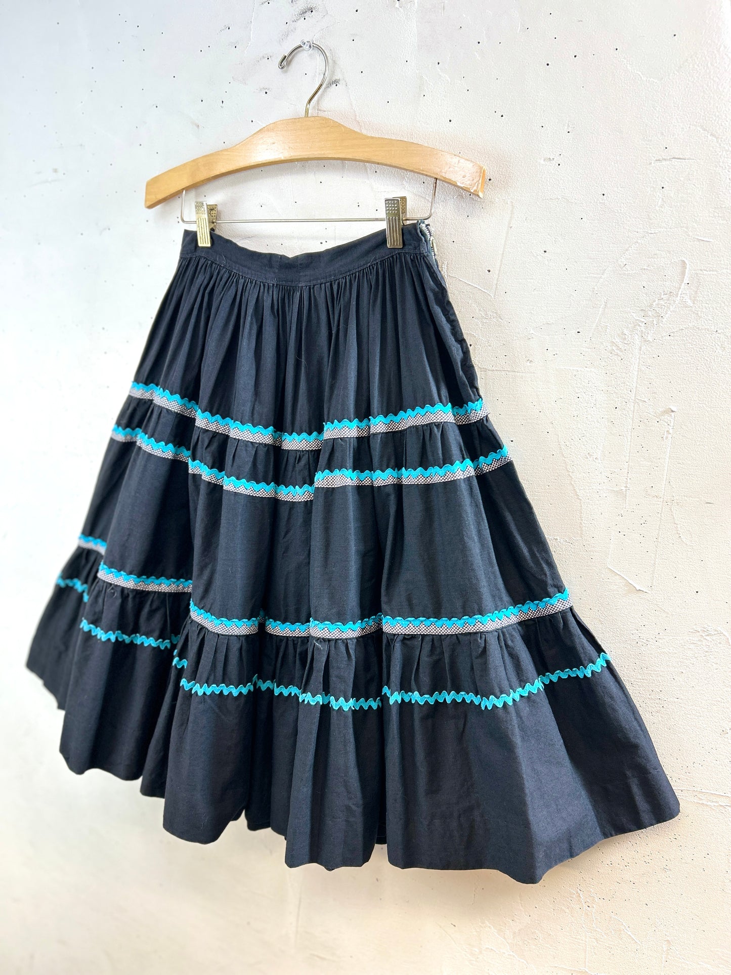 '70sVintage Tiered Skirt [I30161]