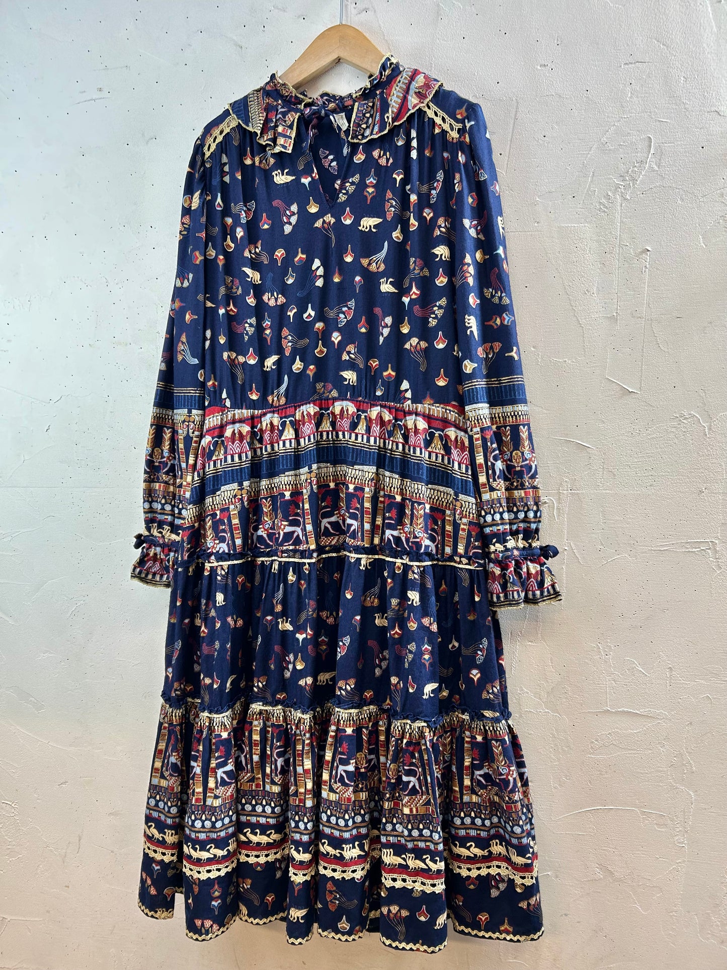 Vintage Tiered Dress [G30661]