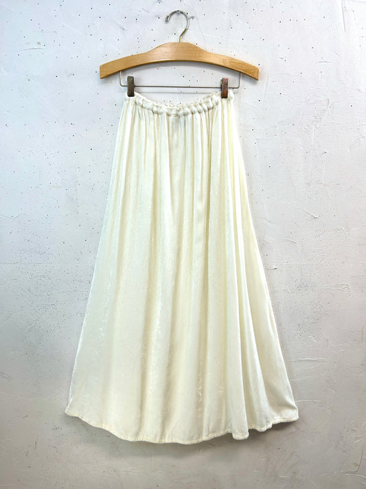 Vintage Velour Skirt [A31422]