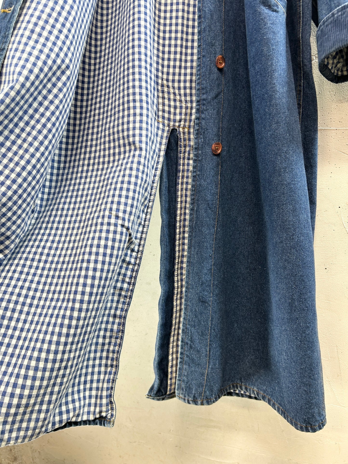 Vintage Denim Long Jacket [A31307]