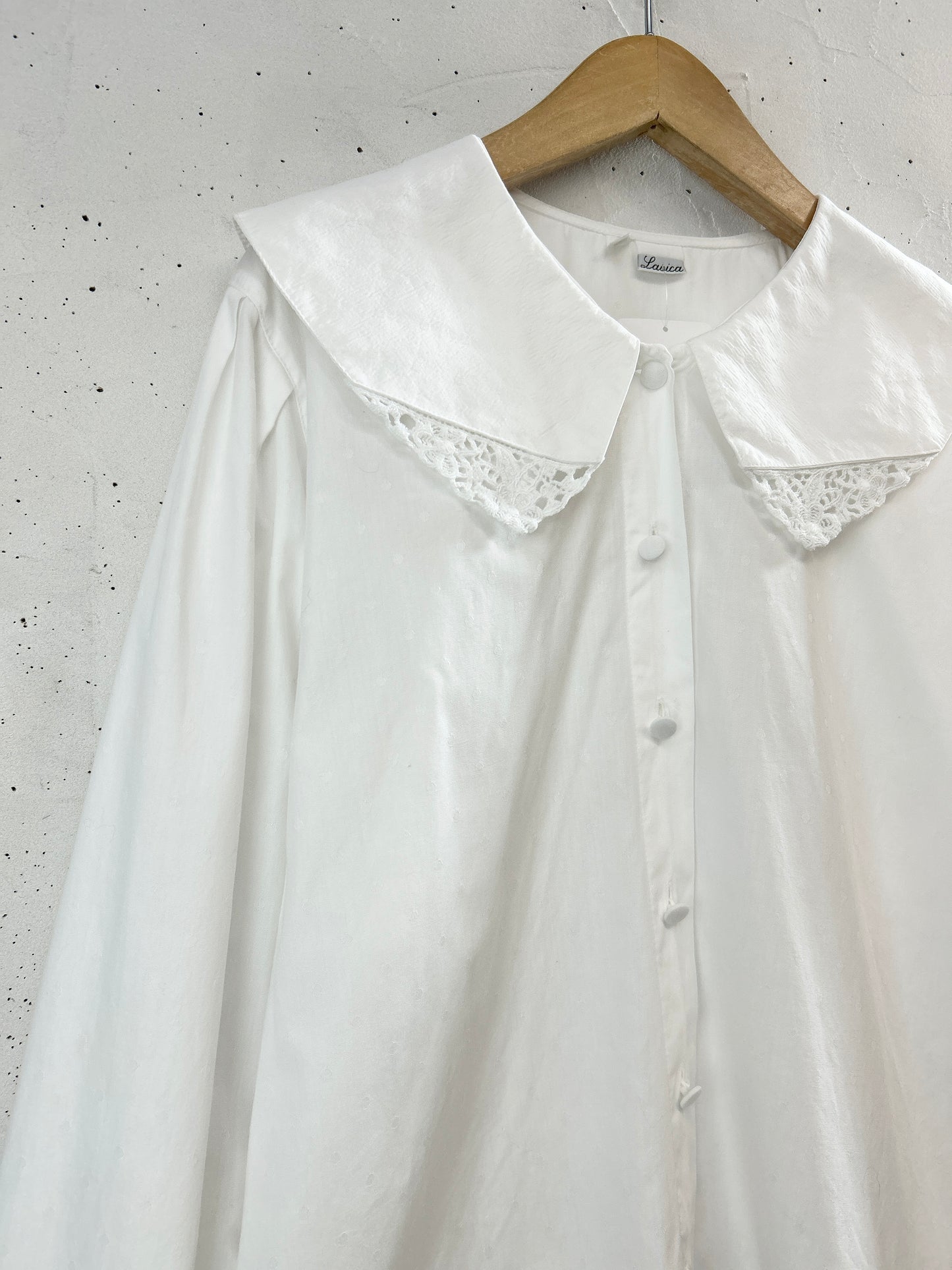 Vintage White Blouse [F32607]
