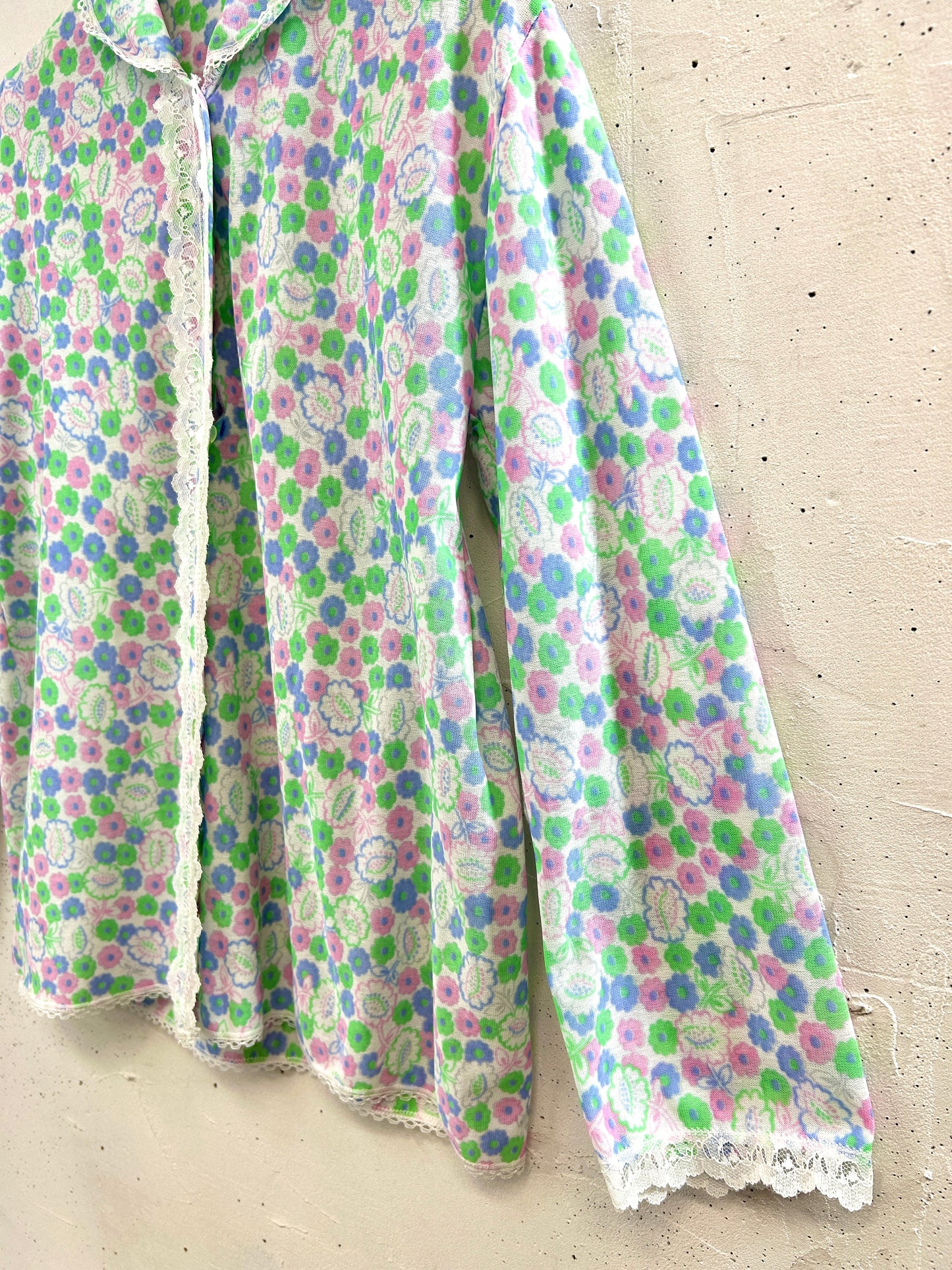 Vintage Flower Shirt [E32272]