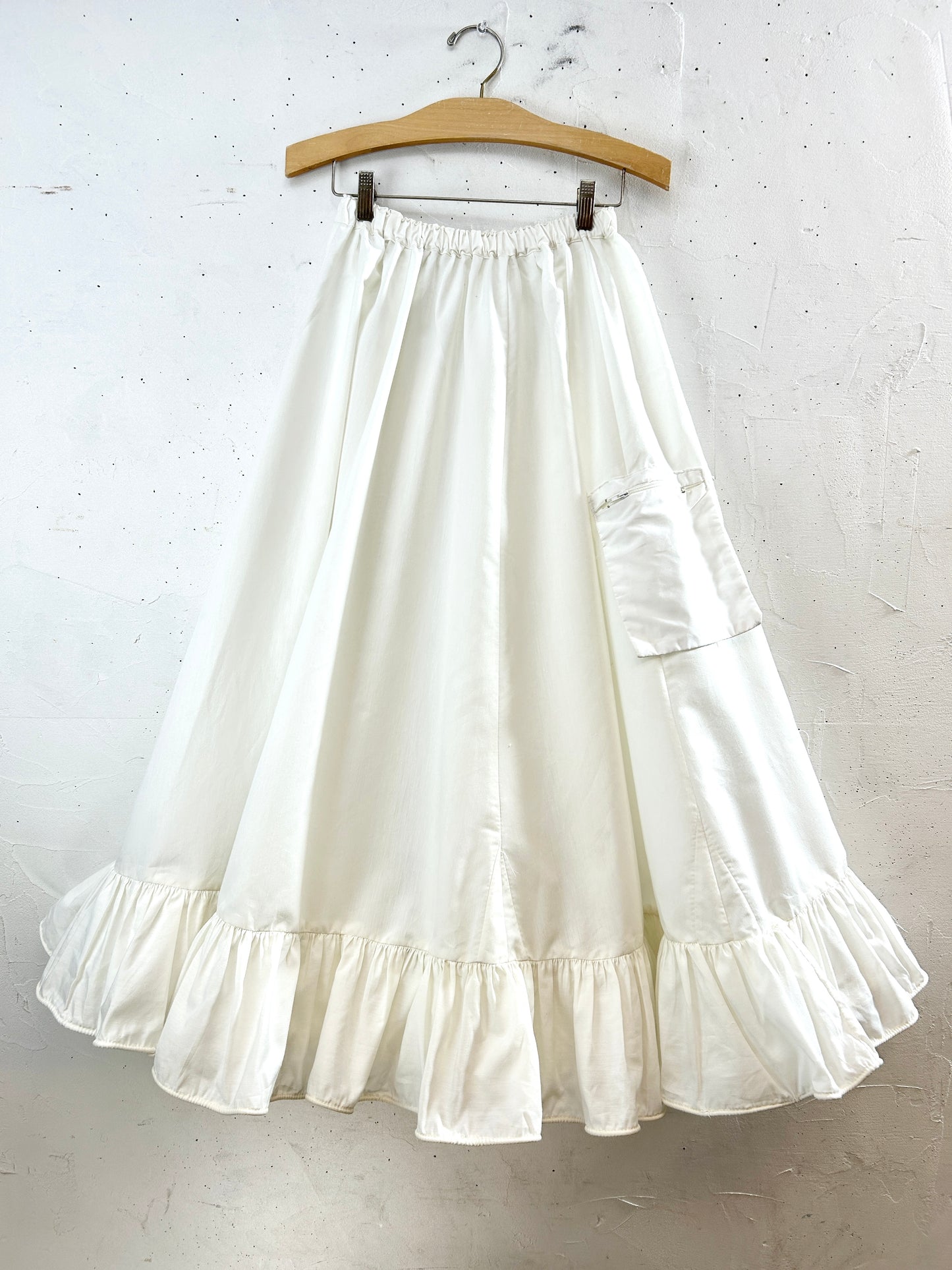 Vintage White Skirt [I30140]