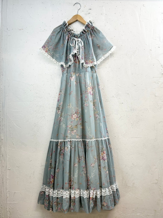 '70s Vintage Dress 〜GUNNE SAX〜[E32309]