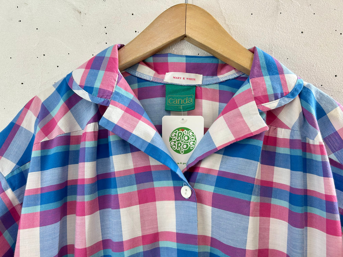 Vintage Plaid Dress [G30721]