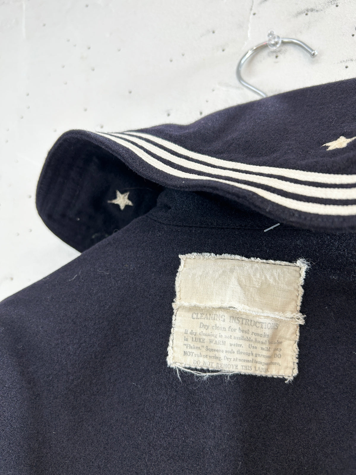'50s〜'60s Vintage U.S.NAVY Sailor Shirt [I34016]