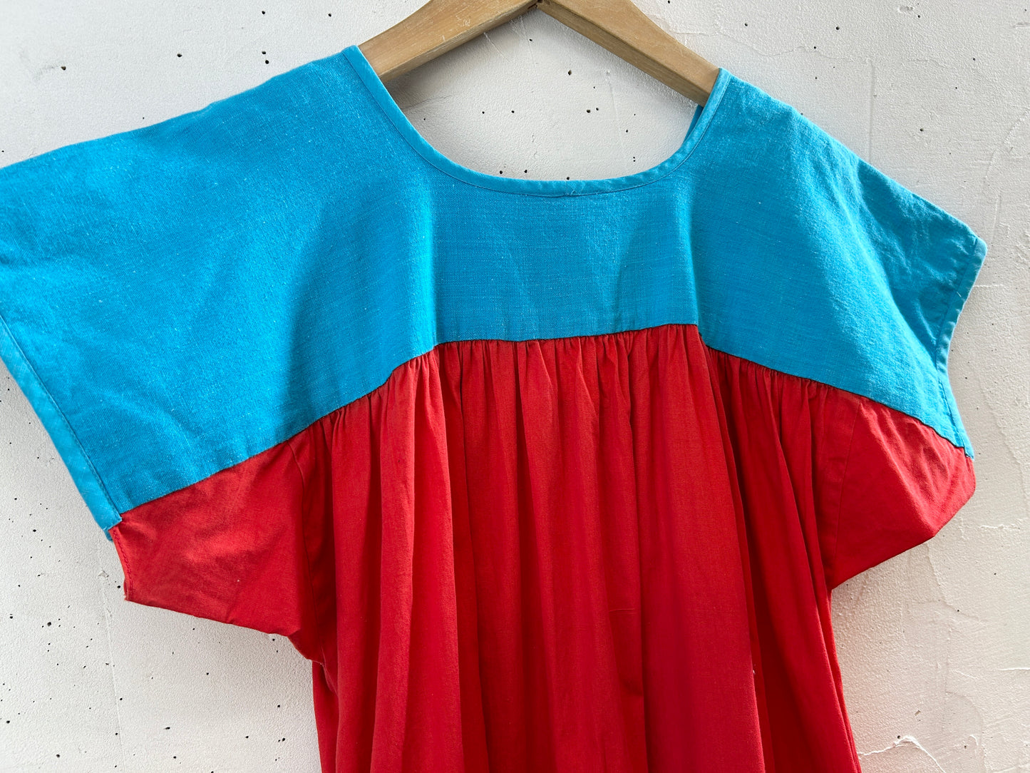 Vintage Mexico Embroidery Dress [H30855]