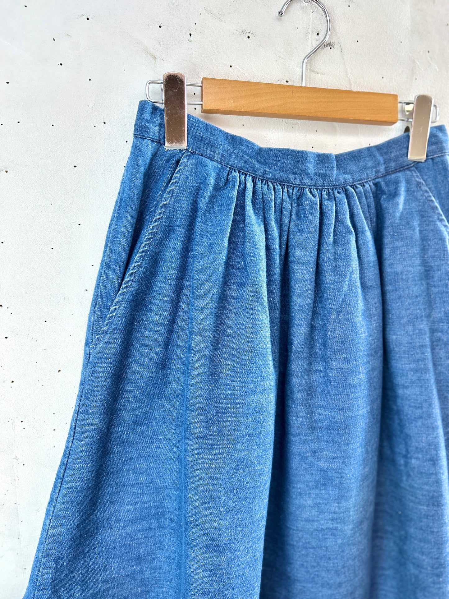Vintage Tiered Skirt  new york  [H30822]