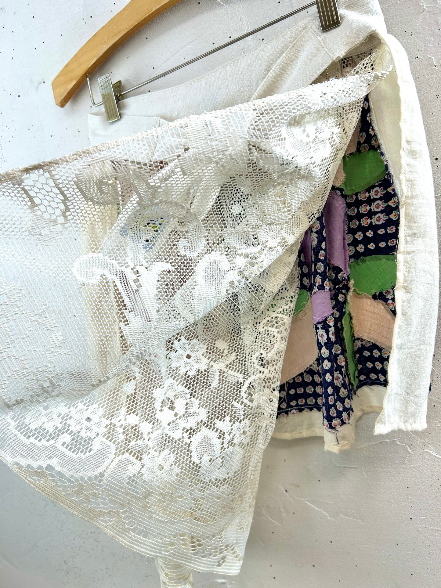 Vintage Apron 〜Funny dot CRAZY〜 [F32863]