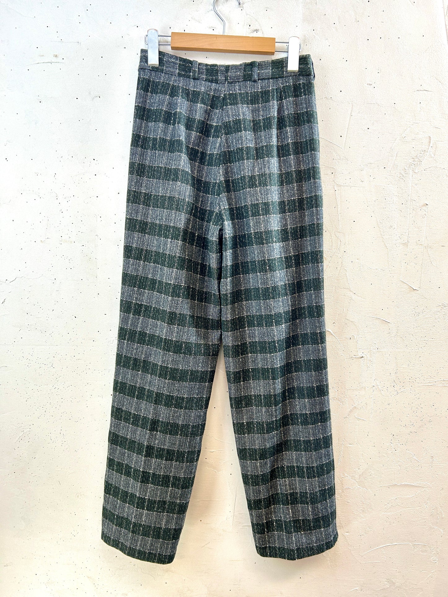 Vintage Plaid Pants [I30329]