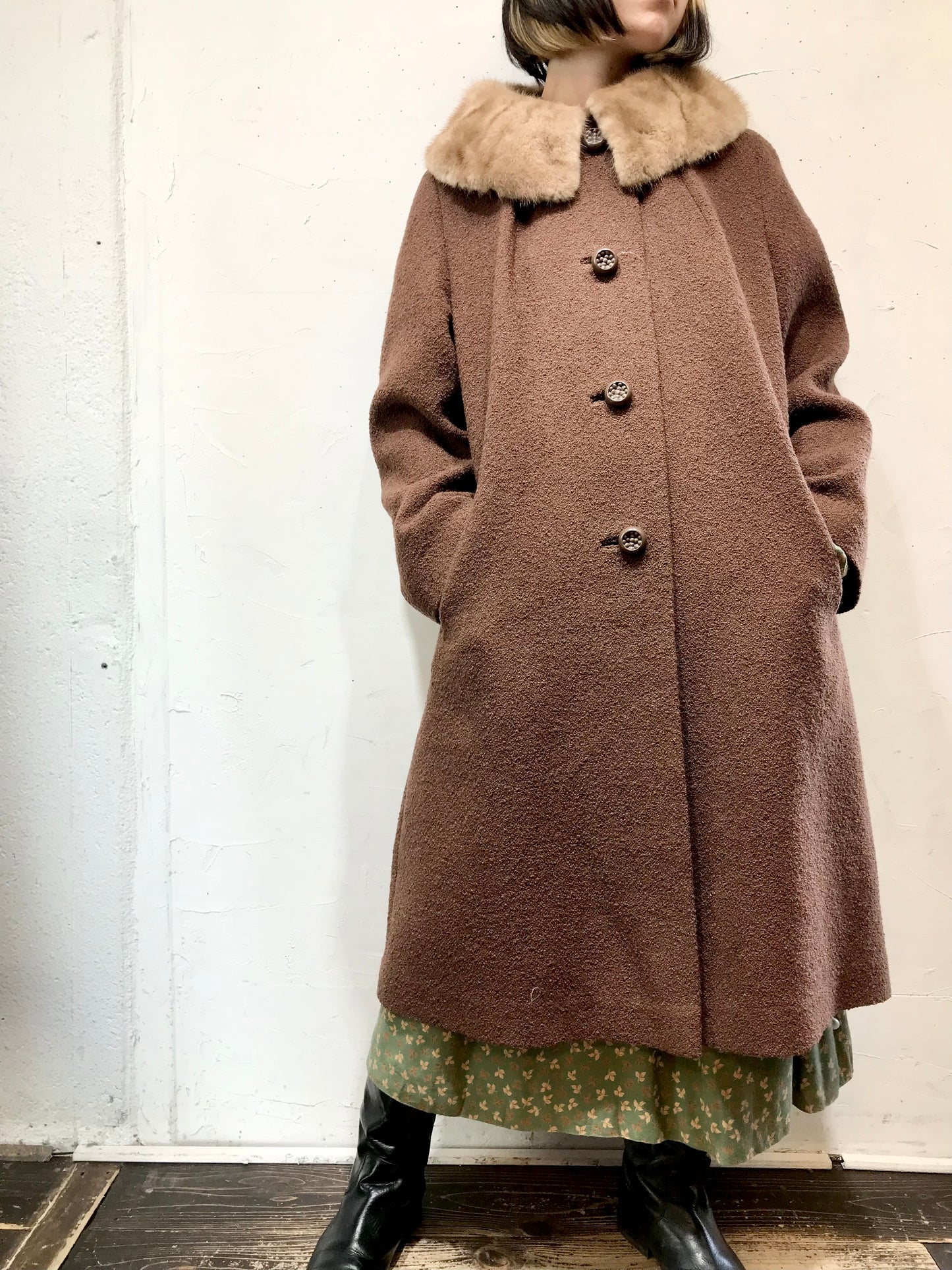 ’50s~’60s Vintage Coat UNION MADE [K25710]