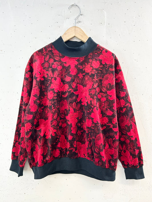 Vintage Velour Tops [J30581]