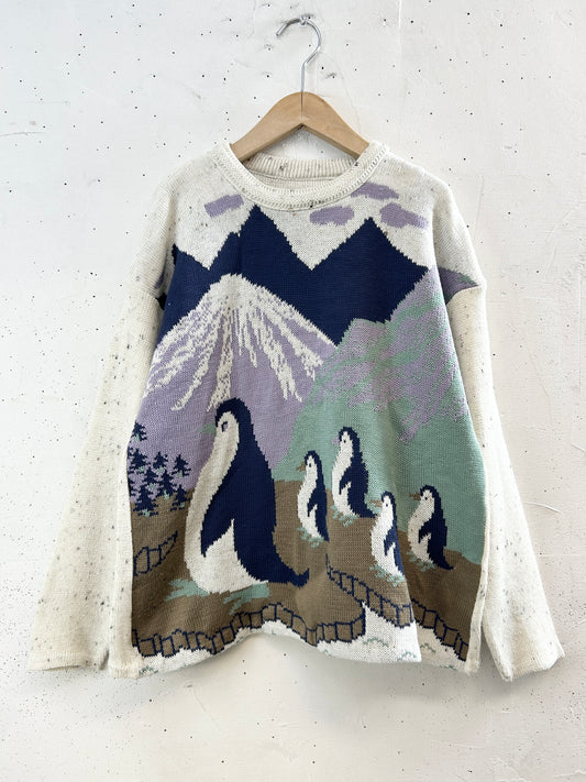 Vintage Knit Sweater [K30921]