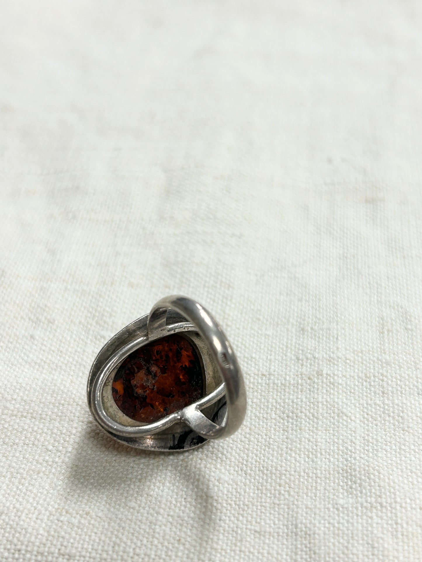 Vintage 925 Silver Ring[J30534]