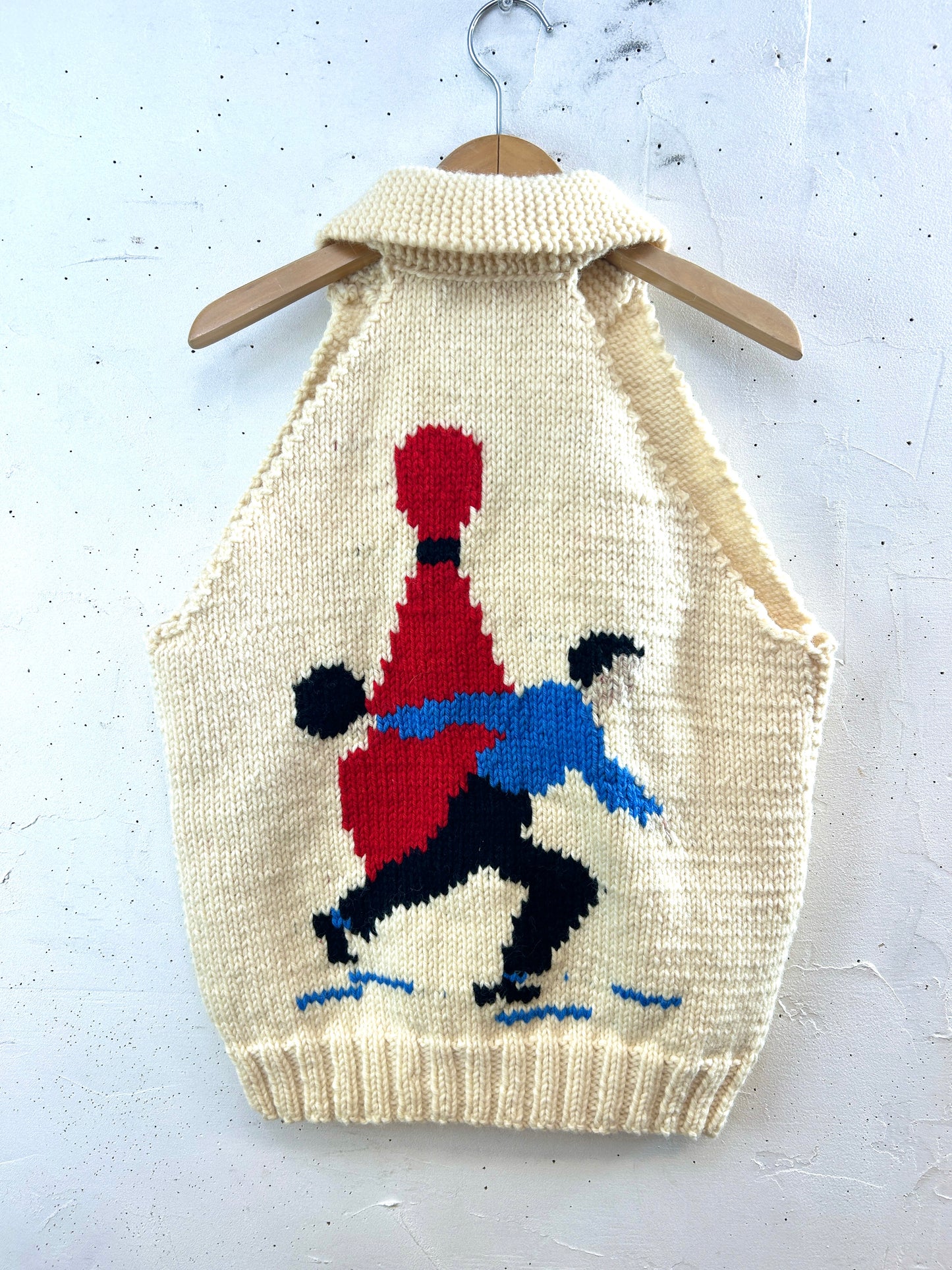 Vintage Cowichan Knit Vest［J30518]