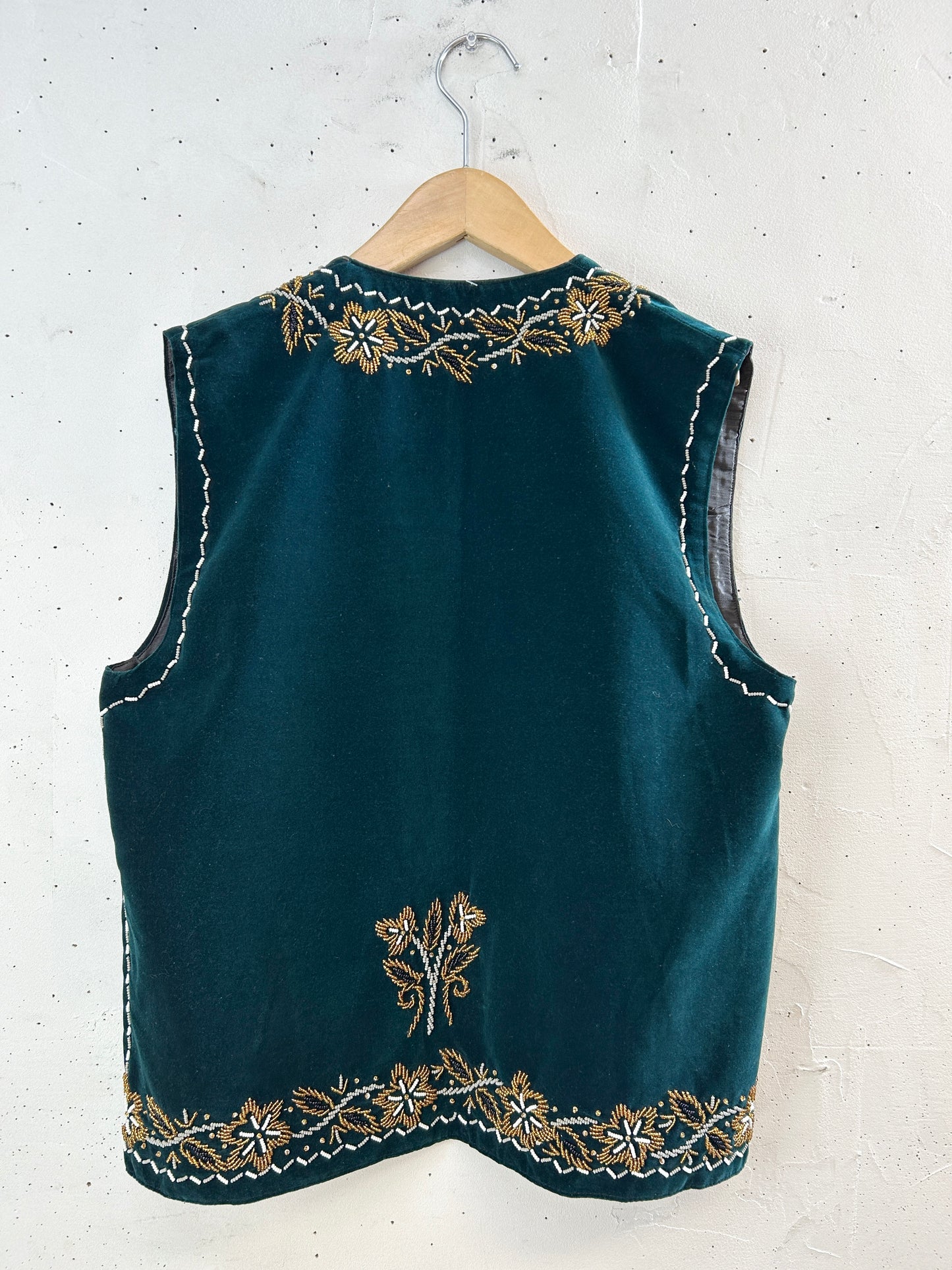 Vintage Velour Vest [J30446]