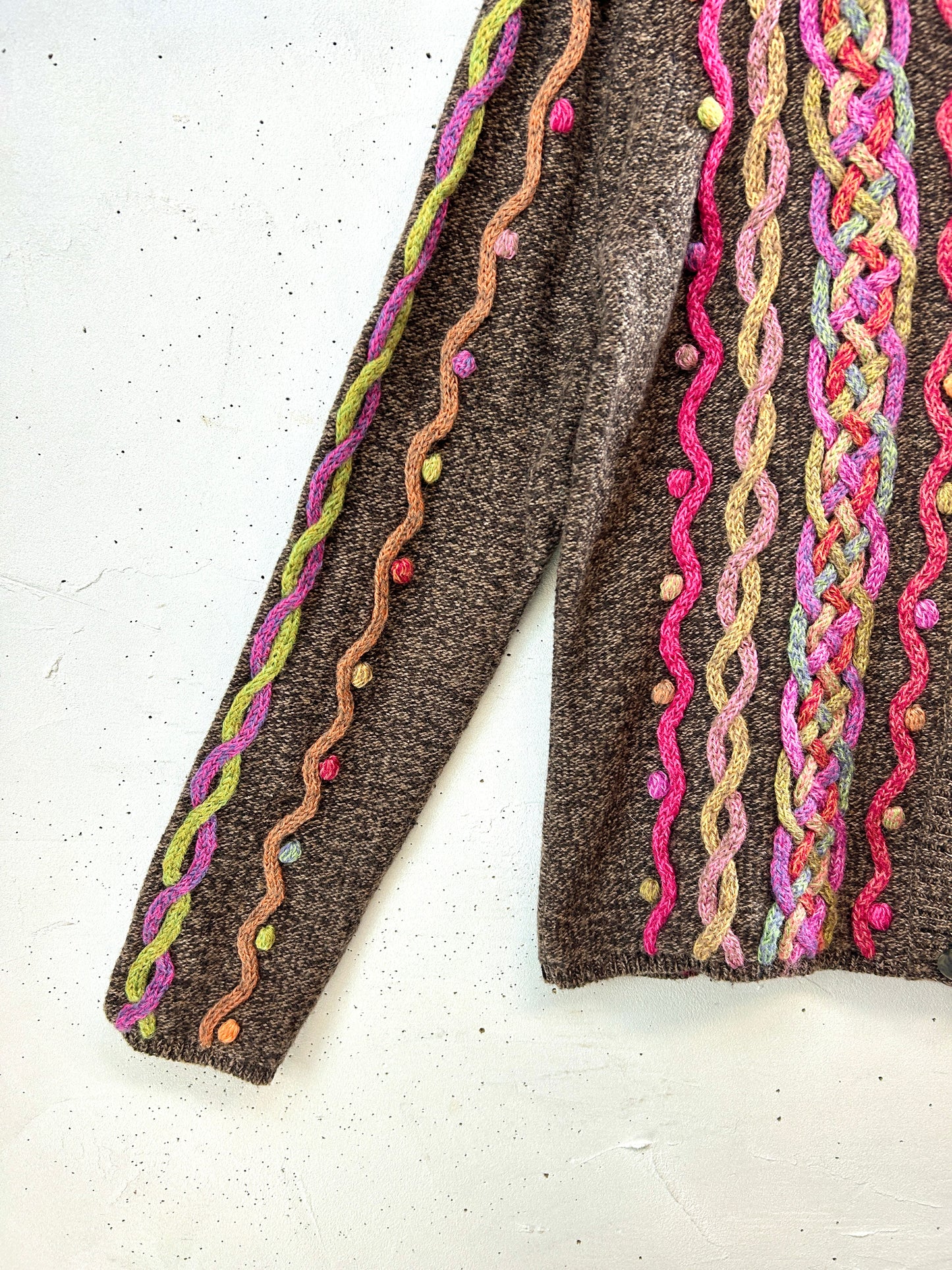 Vintage Knit Cardigan [K30691]