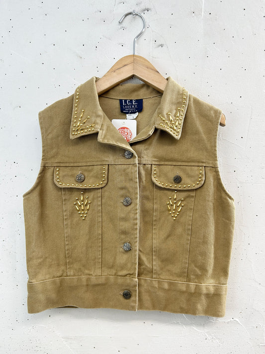 Vintage Vest MADE IN USA [L31044]