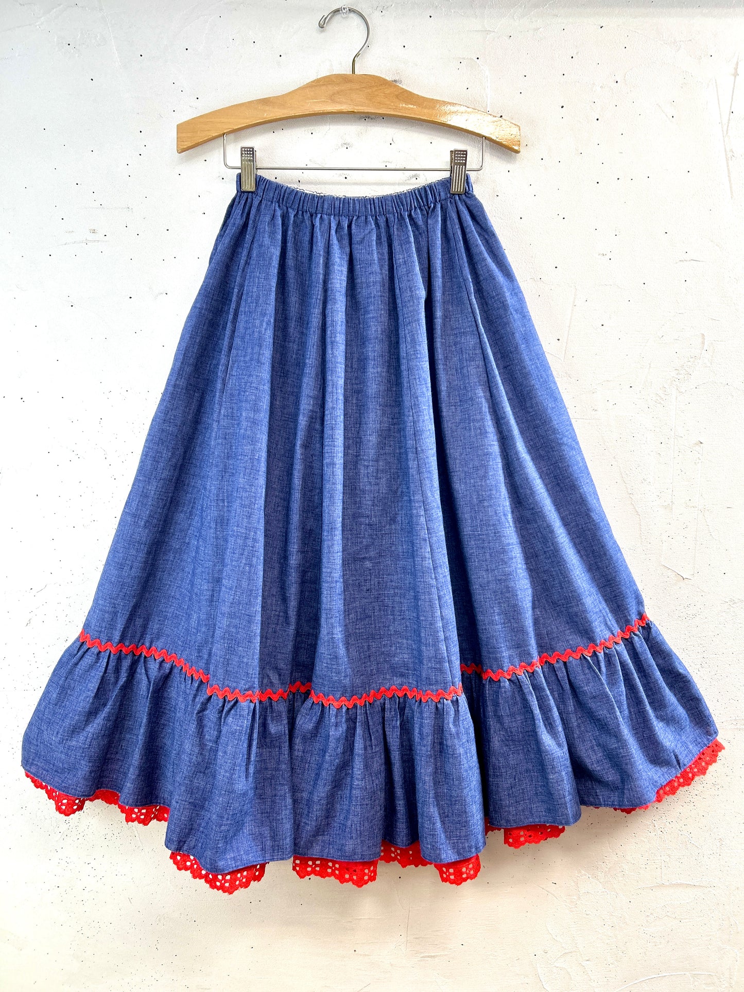 ’70s Vintage Skirt 〜carefree fashions〜 [B31622]