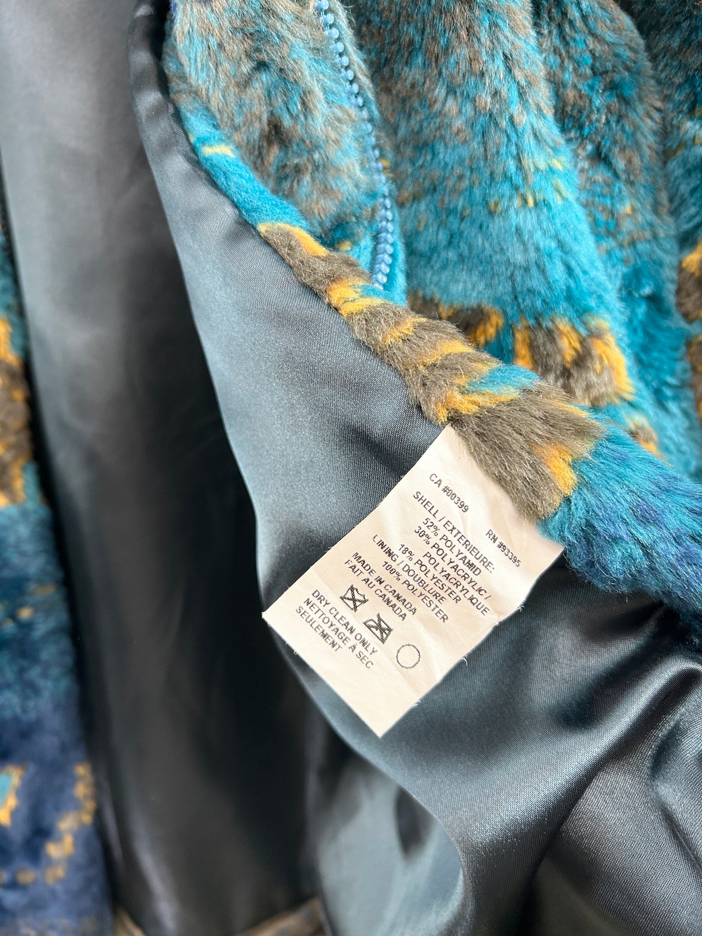 Vintage Eco Fur Jacket [L31036]