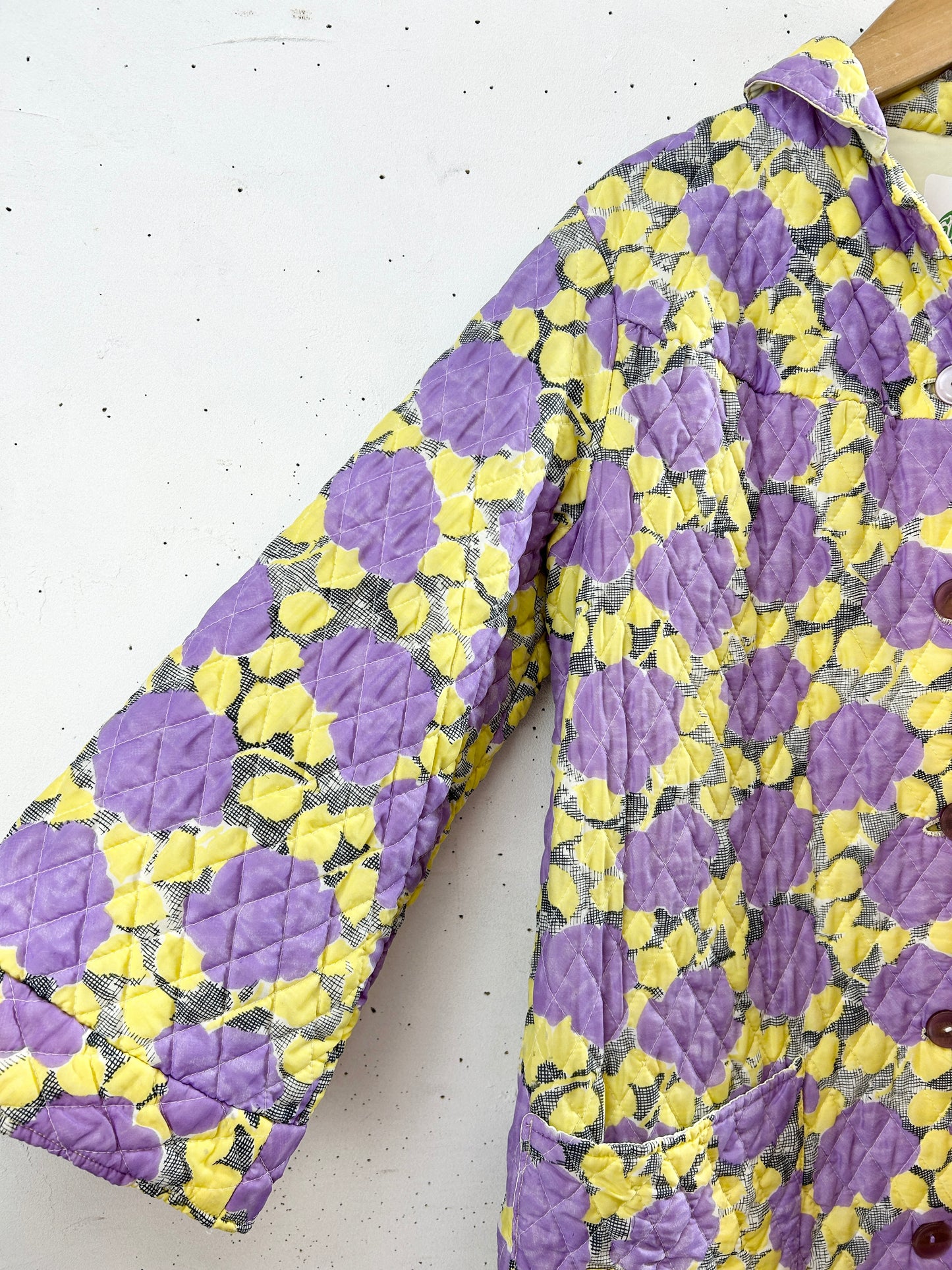 ’60s Vintage Quilting Gown [I30304]