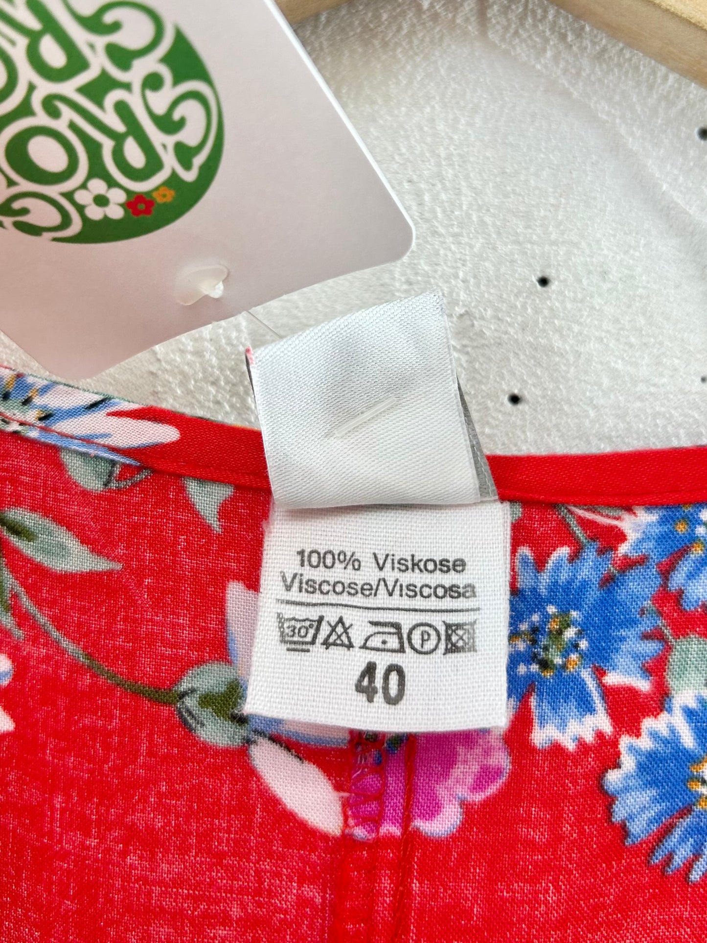 Vintage Viscose Dress [G30638]