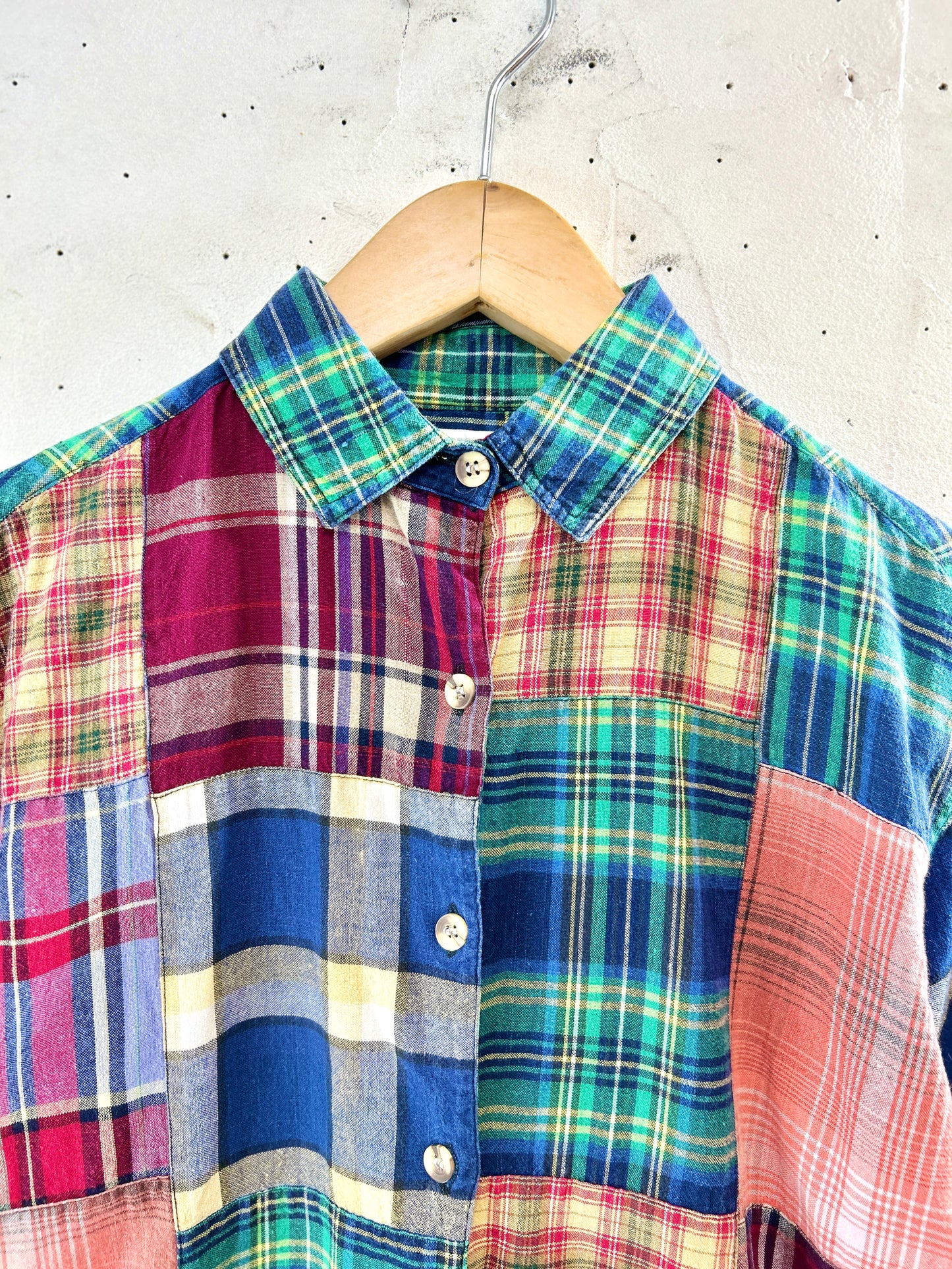 Vintage Plaid Shirt  [K30801]