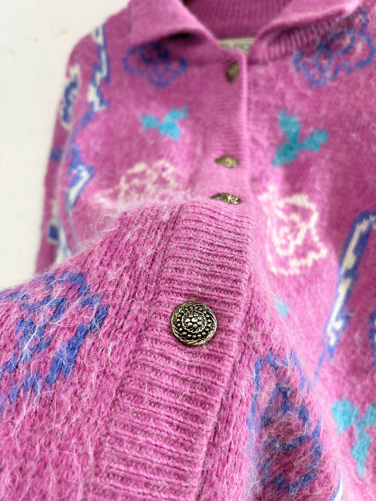 Vintage Knit Cardigan [J34169]