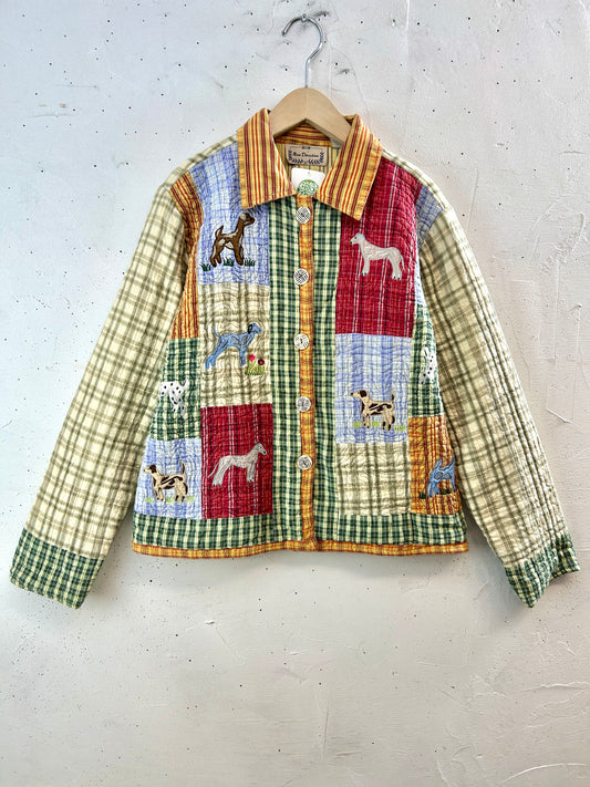 Vintage Quilting Jacket [K30716]