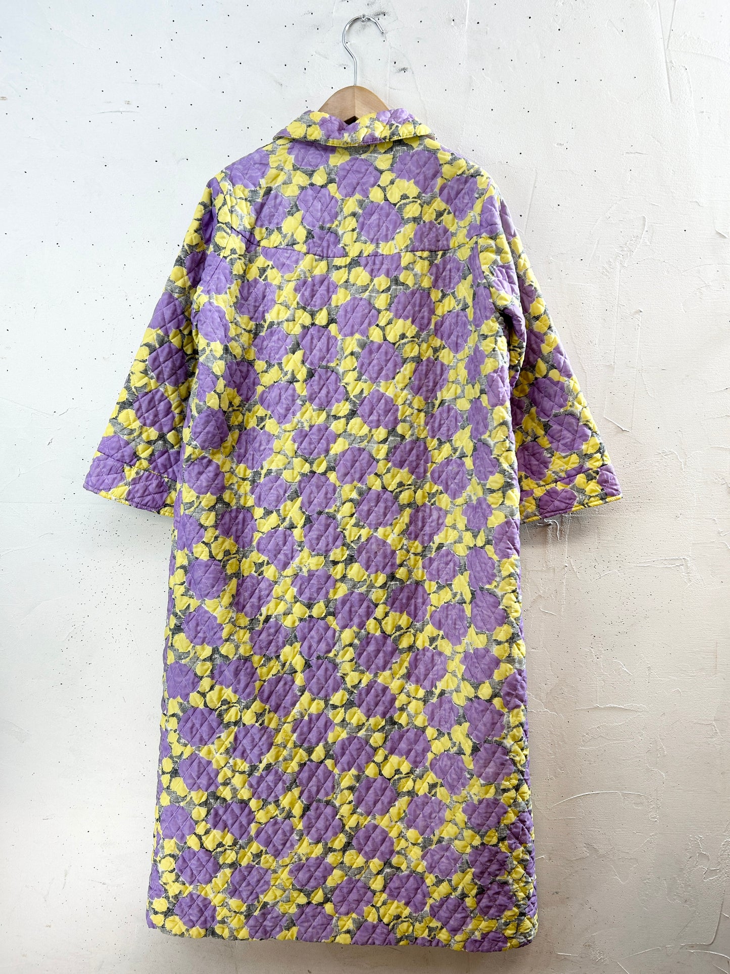 ’60s Vintage Quilting Gown [I30304]