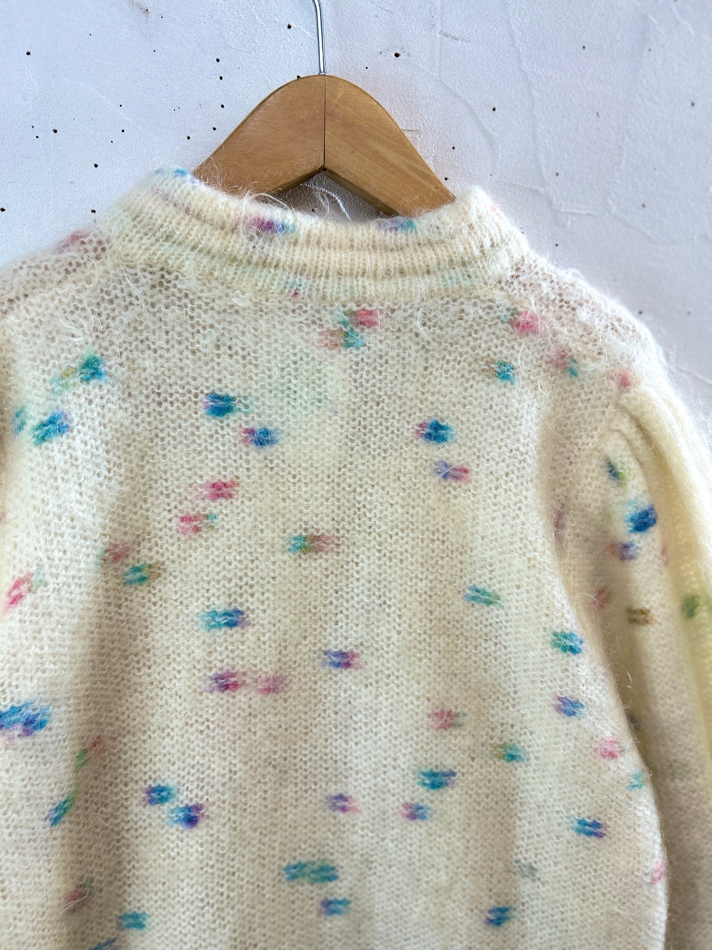 Vintage Mohair Knit Cardigan [K30839]