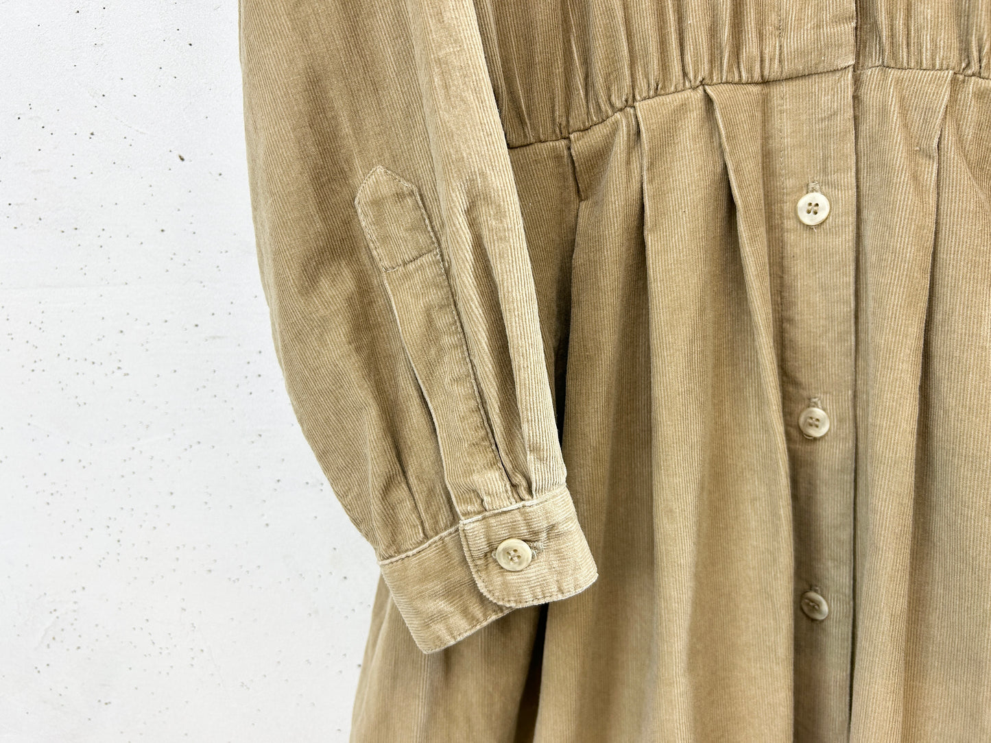 Vintage Corduroy Dress [I30155]