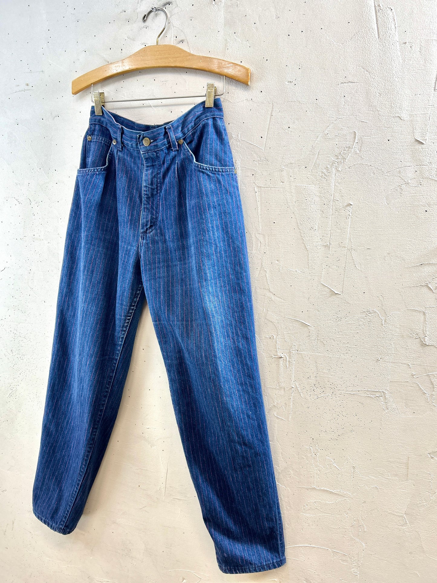 Vintage Denim Stripe Pants 〜Lee〜 MADE IN USA [K30740]