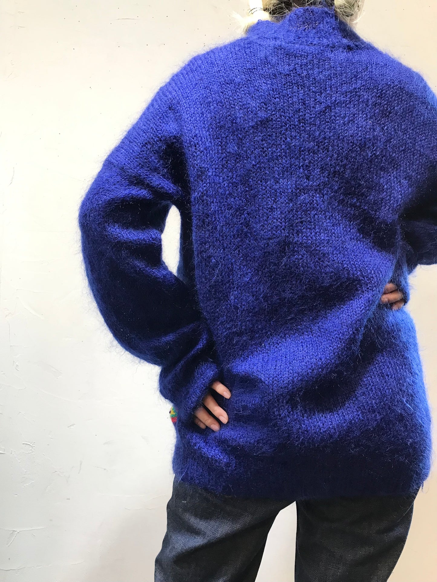 Vintage Mohair Knit Sweater [K25696]