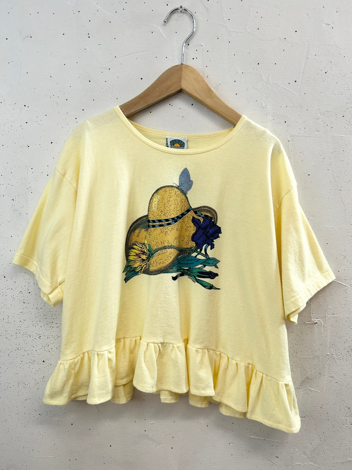 Vintage T Shirt 〜Funny dot CRAZY〜 [E32266]