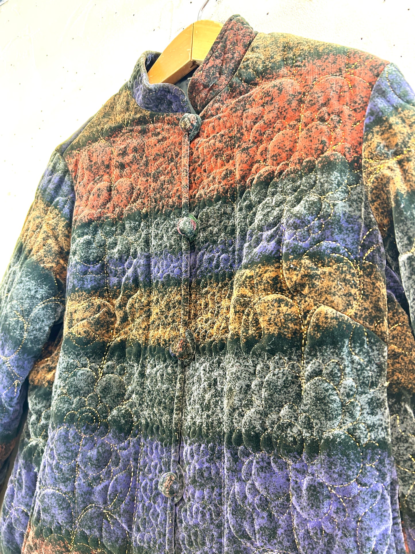 Vintage Quilting Jacket [L31173]