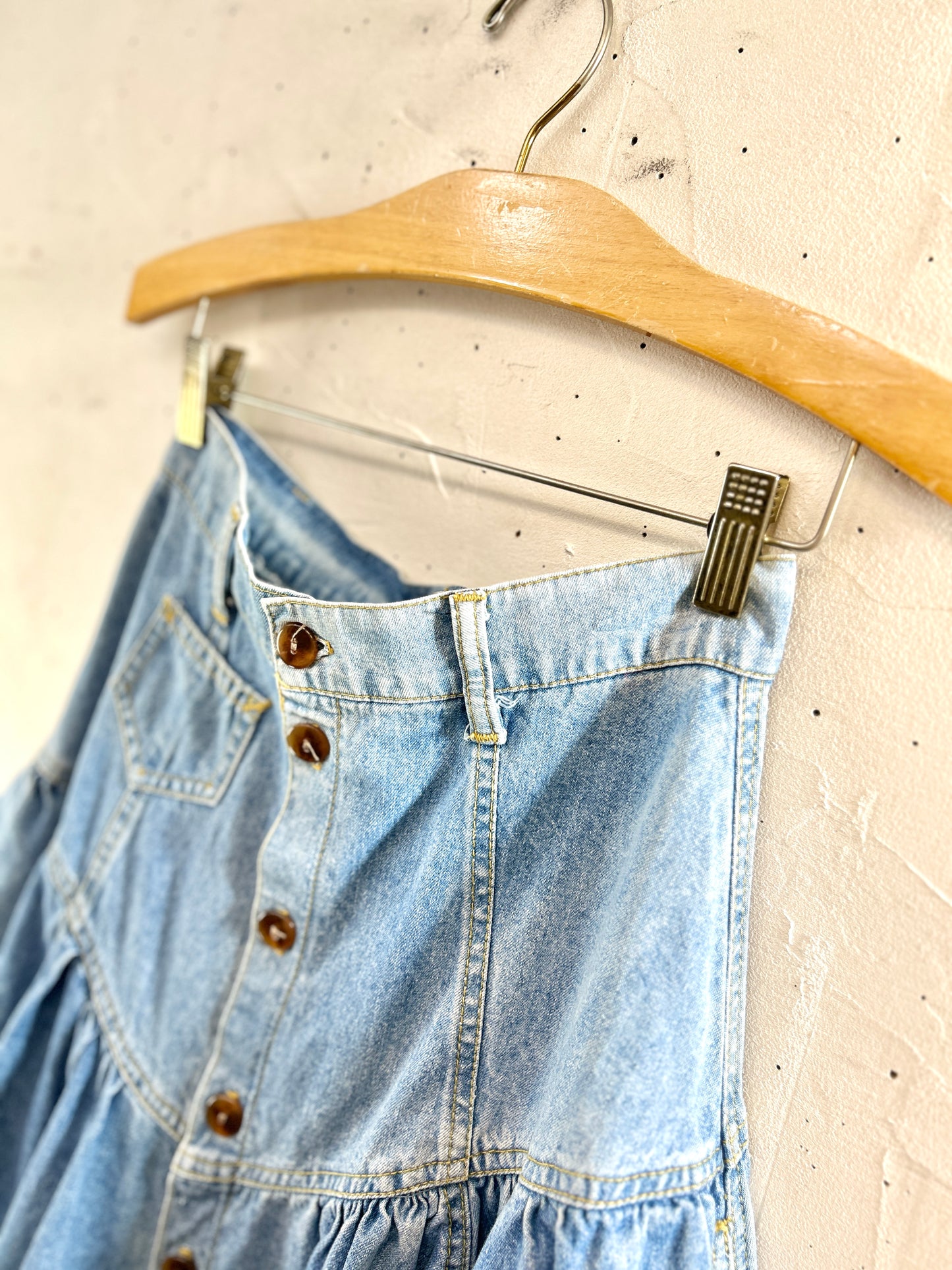 Vintage Denim Skirt MADE IN AUSTRALIA [J30669]