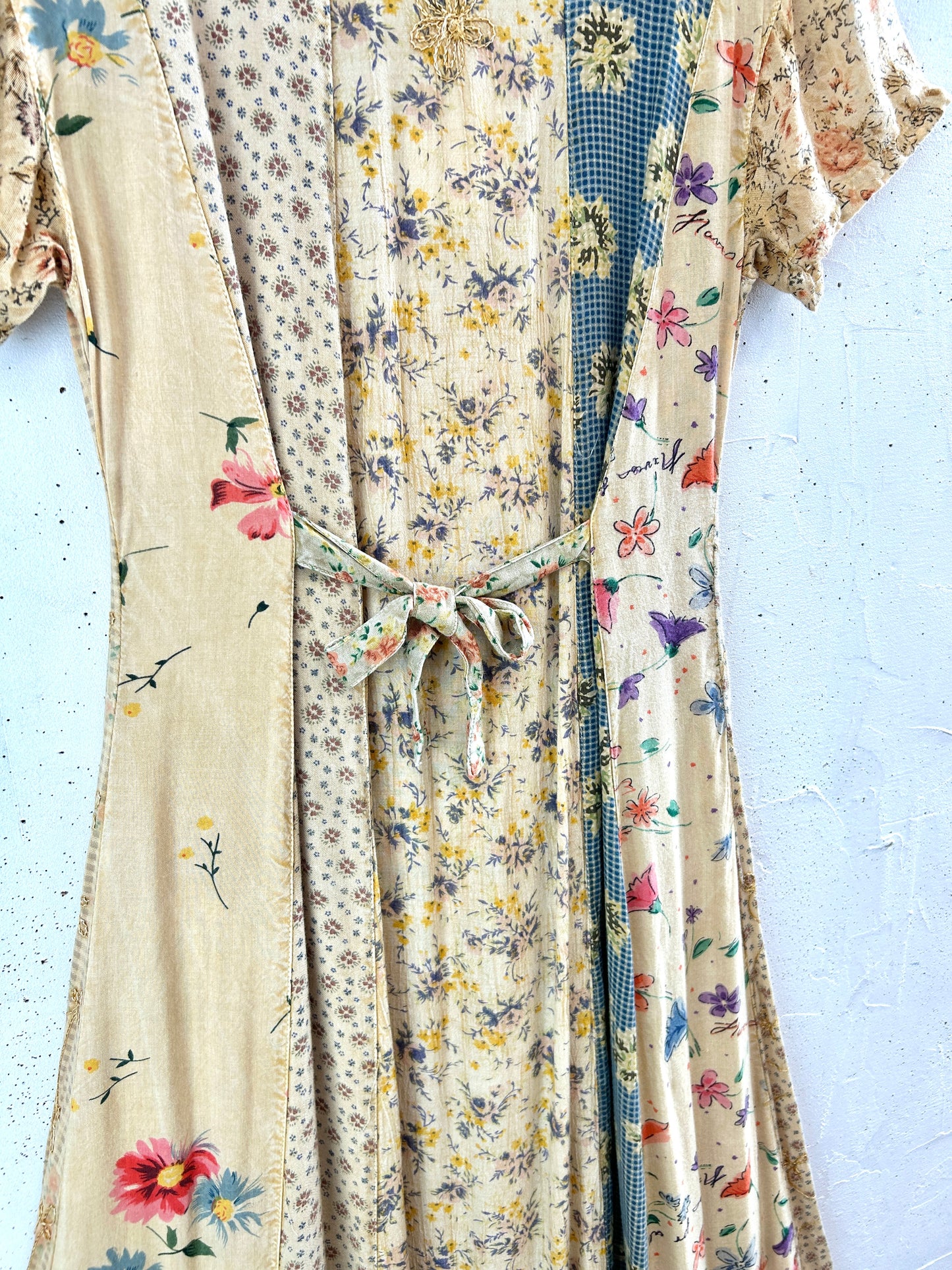 Vintage Rayon Dress [F32845]