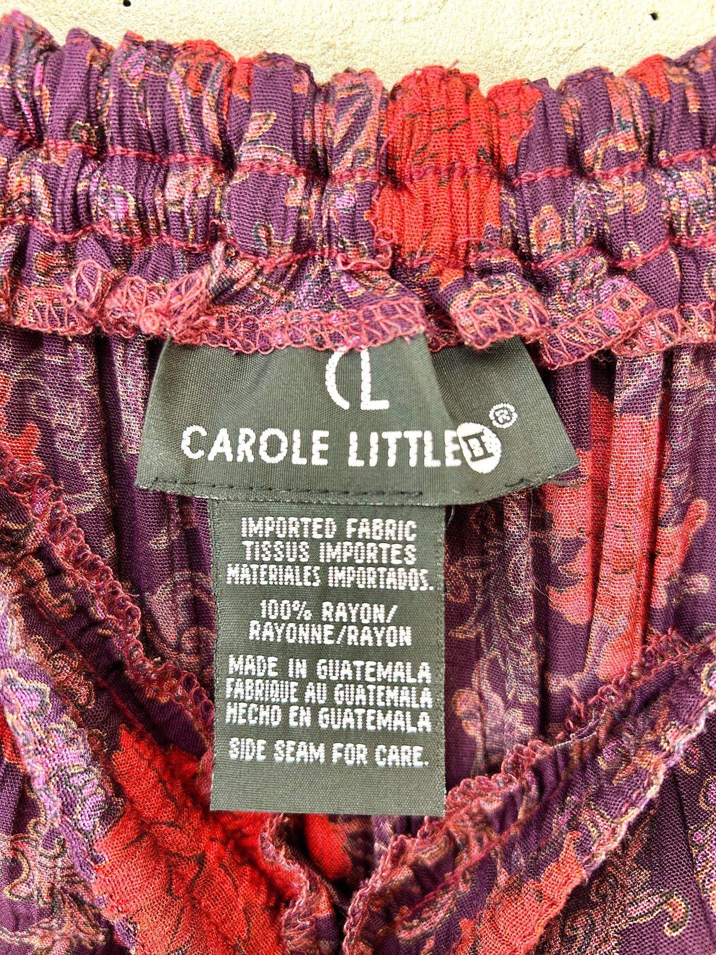 Vintage Tiered Skirt  [H30964]