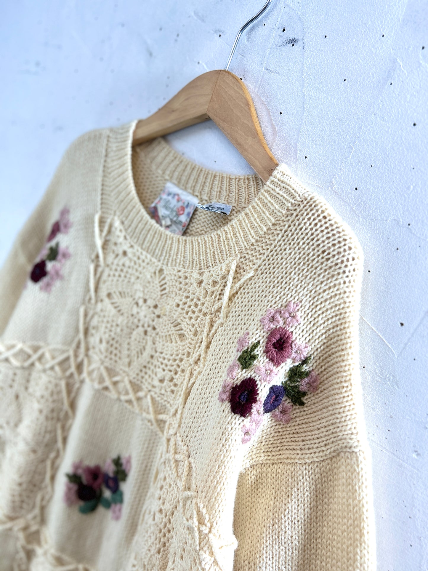 Vintage Knit Sweater [J30642]