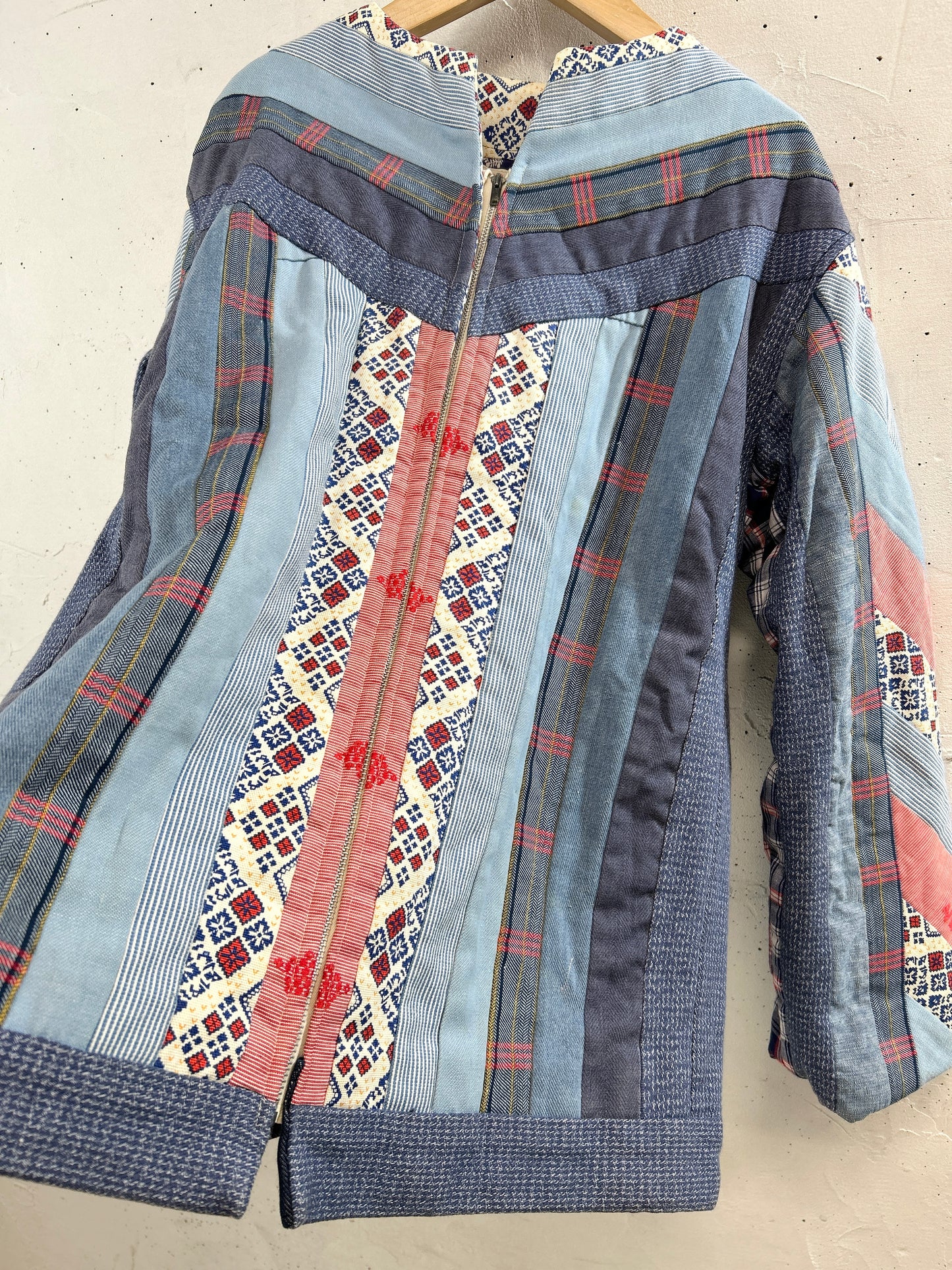 Vintage Patchwork Jacket〜Specially hand made by Mother〜 [B31483]