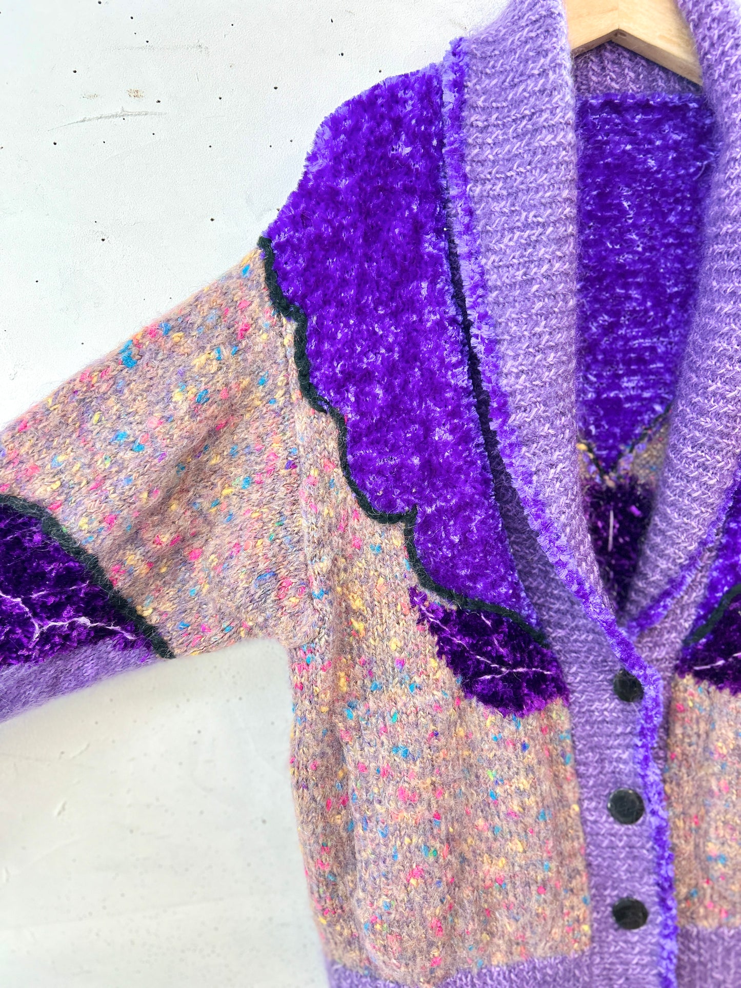 Vintage Mohair Knit Cardigan [L30971]