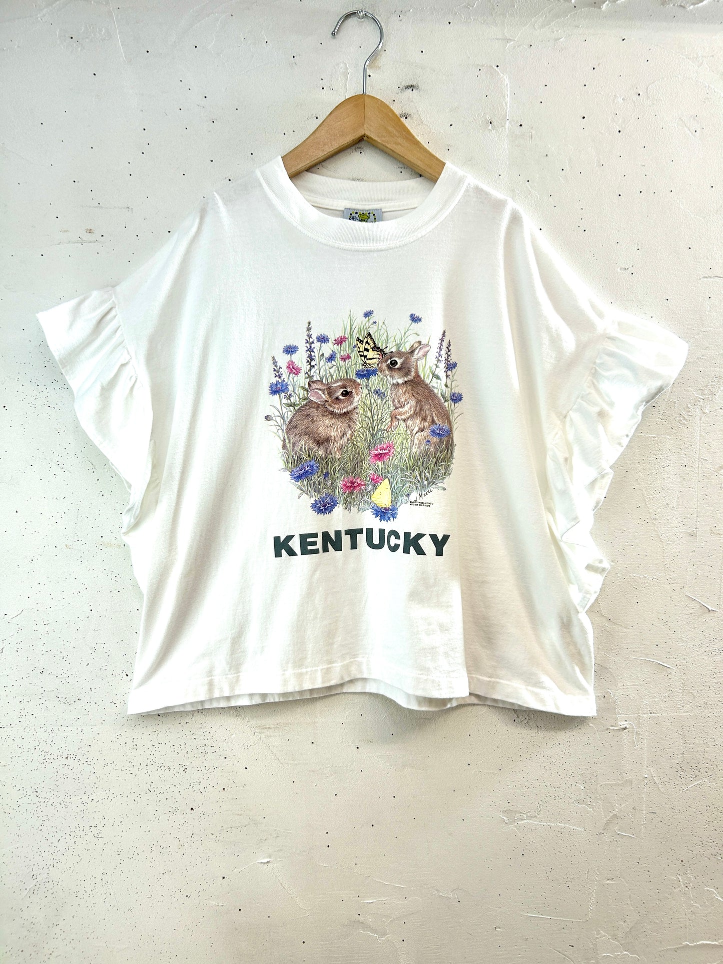 Vintage T Shirt 〜Funny dot CRAZY〜 [G33025]