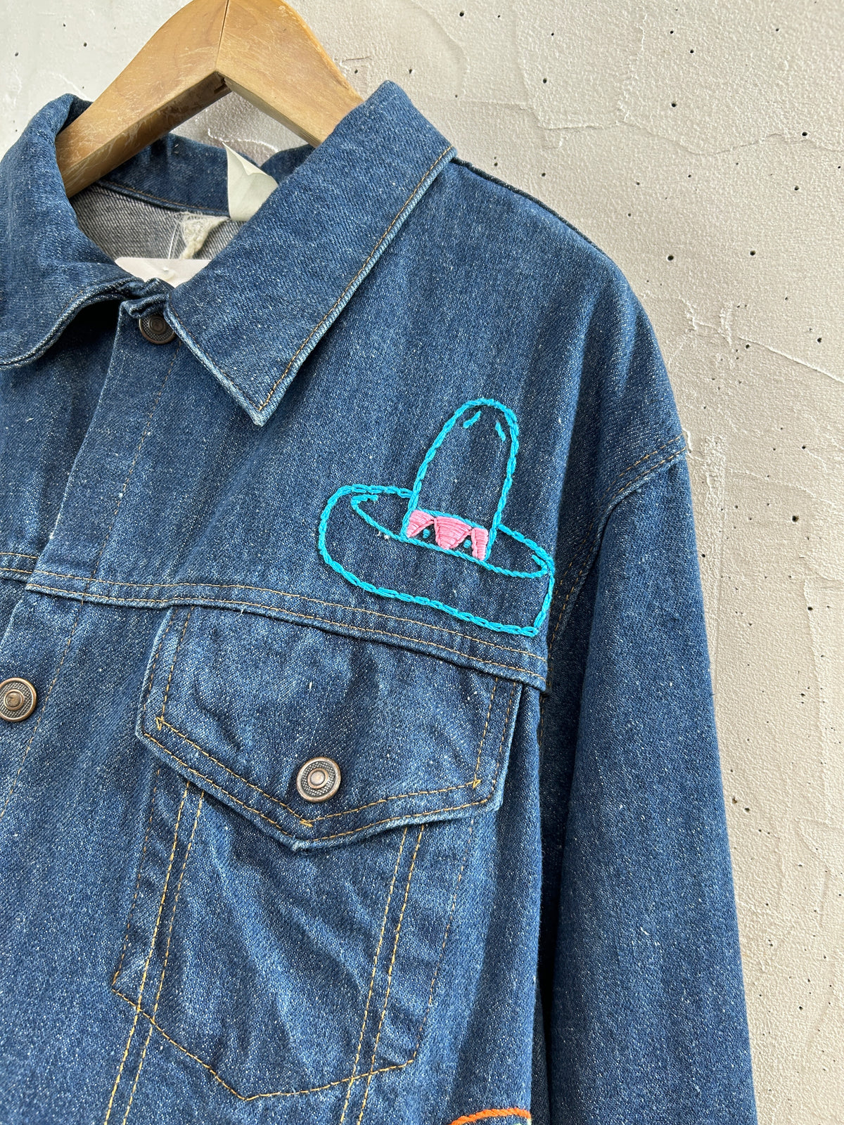 '70s Vintage Denim Jacket [I34032]