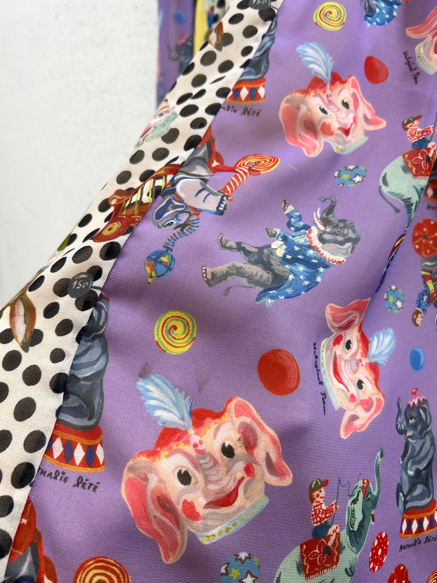 Vintage Dress 〜Nathalie Lete×UNLOGICAL POEM〜 [F32804]