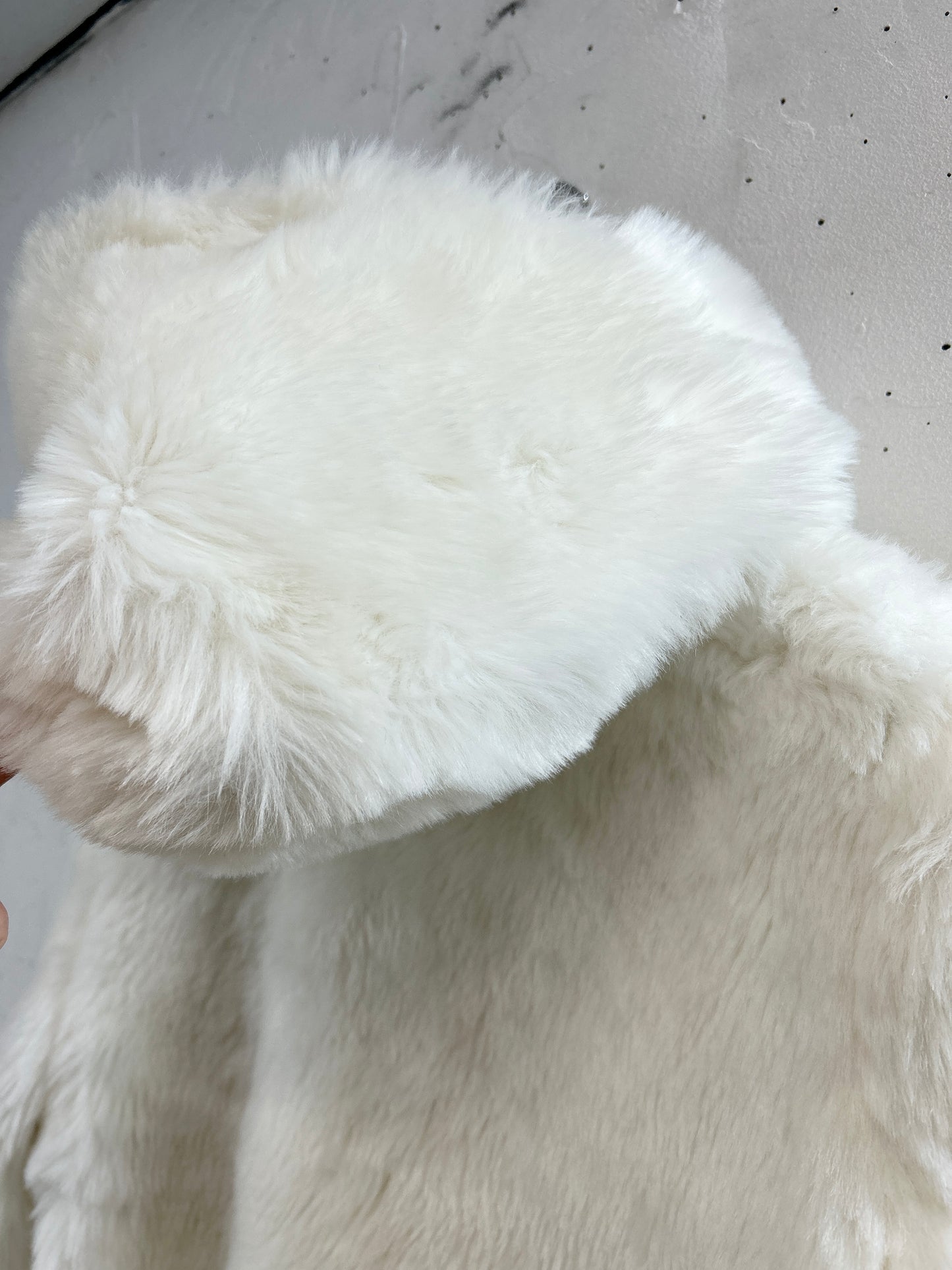 Vintage Eco Fur Jacket 〜MADE IN USA〜 [L31115]
