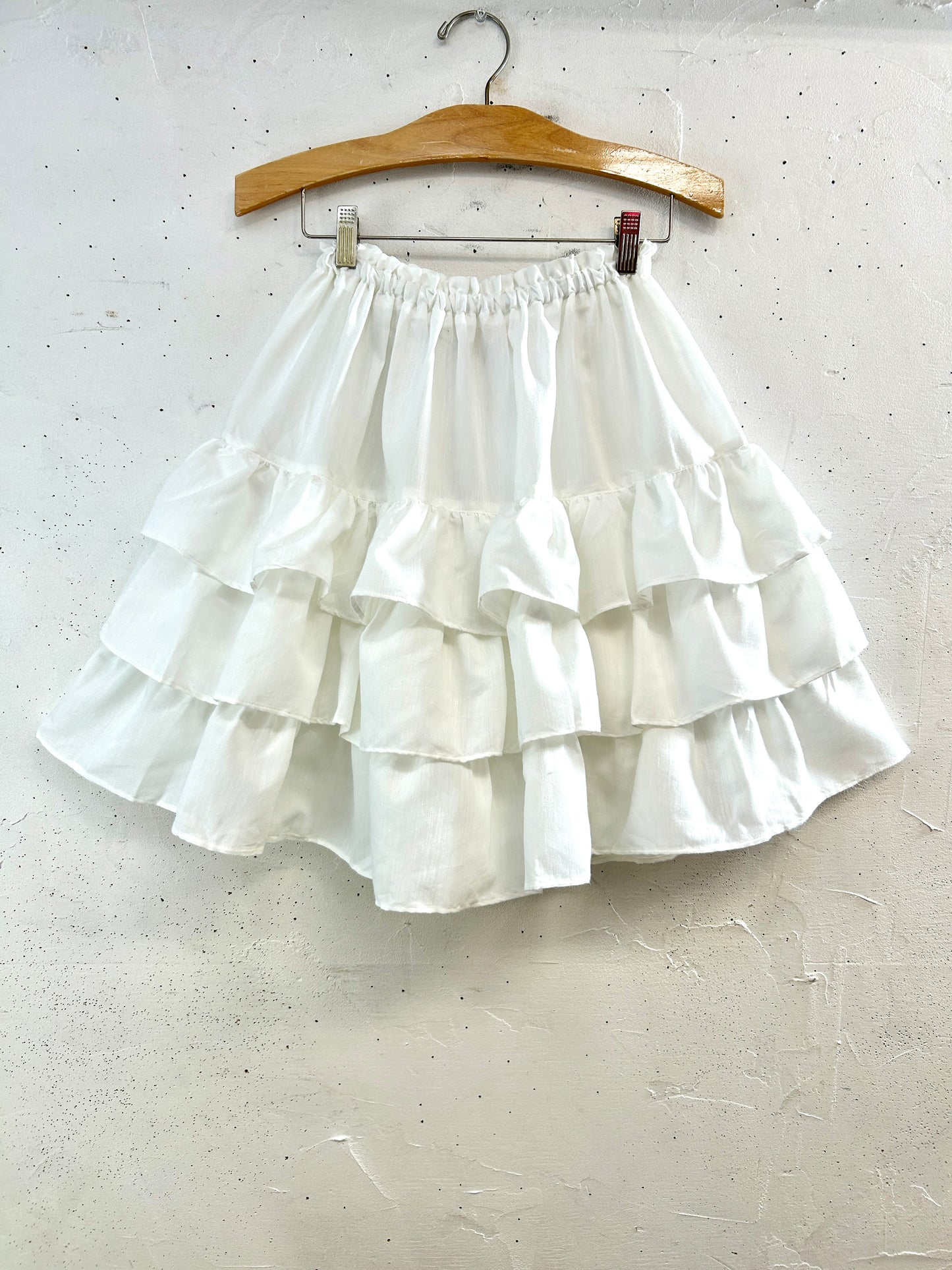 Vintage Tiered Skirt  MADE IN ESPANA [E32329]
