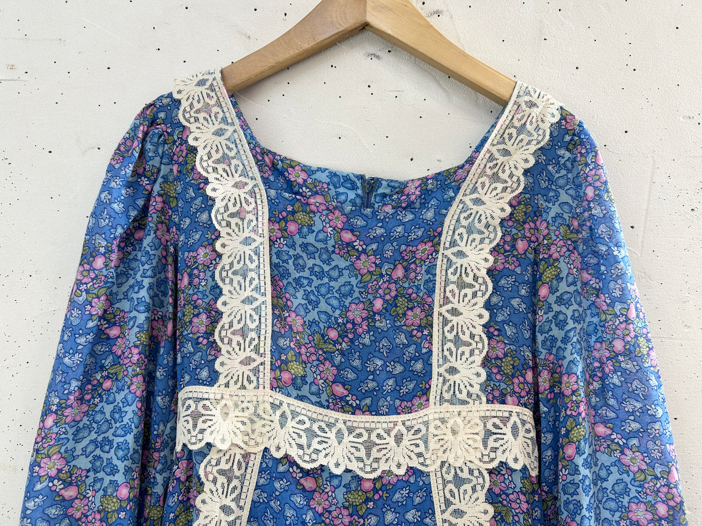 '70s Vintage Dress Berry Berry Berry [G33179]